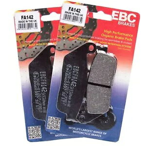 EBC FA142 �I�[�K�j�b�N �u���[�L �p�b�h X2 �g���C�A���t �{���l�r�� T120 16-21�p EBC FA142 Organic Brake Pads X2 for Triumph Bonneville T120 16-21