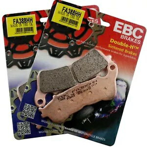 EBC FA388HH �Č��u���[�L�p�b�h X2 �X�Y�L UH 125 �o�[�O�}�� 07-13�p EBC FA388HH Sintered Brake Pads X2 for Suzuki UH 125 Burgman 07-13 �y���s�A���i�z
