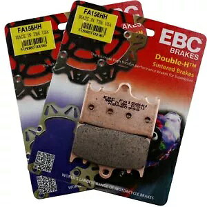 EBC FA158HH �Č��u���[�L�p�b�h X2 �X�Y�L TV 250 Wolf 88-90�p EBC FA158HH Sintered Brake Pads X2 for Suzuki TV 250 Wolf 88-90 �y���s�A���i�z