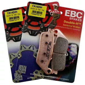EBC FA142HH �Č��u���[�L�p�b�h X2 Kymco Myroad 700 11-15�p EBC FA142HH Sintered Brake Pads X2 for Kymco Myroad 700 11-15 �y���s�A���i�z