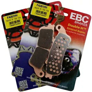 EBC FA261HH Ču[Lpbh X2 z_ FJS 600 Vo[EBO 01-12p EBC FA261HH Sintered Brake Pads X2 for Honda FJS 600 Silverwing 01-12