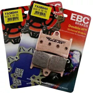 EBC FA380HH �Č��u���[�L�p�b�h X2 ���}�n MT-10 16-21�p EBC FA380HH Sintered Brake Pads X2 for Yamaha MT-10 16-21 �y���s�A���i�z