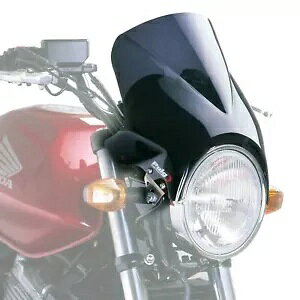 Puig Windy �X�N���[�� �_�[�N�X���[�N �z���_ CB 500 94-03�p Puig Windy Screen Dark Smoke for Honda CB 500 94-03