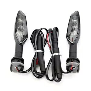 }n MT-07 21-p X[NLEDECJ[CWP[^[ Smoked LED Turn Signal Indicator for Yamaha MT-07 21-