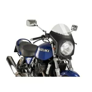 PUIG �Z�~�t�F�A���b�h �X�N���[�� �g���C�A���t �X�g���[�g �c�C�� �S�[���h���C�� 21-22 ���C�g�X���[�N�u���b�N PUIG SEMI-FAIRED SCREEN TRIUMPH STREET TWIN GOLD LINE 21-22 LIGHT SMOKE-BLACK �y���s�A���i�z