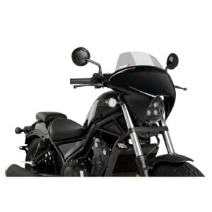 PUIG �o�b�g�E�B���O �X�N���[�� SML �c�[�����O �z���_ CMX500 REBEL 20-24 ���C�g�X���[�N-21066H PUIG BATWING SCREEN SML TOURING HONDA CMX500 REBEL 20-24 LIGHT SMOKE-21066H �y���s�A���i�z