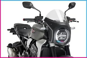PUIG XN[ Z~t@[O z_ CB1000R lIX|[cJtF 2019 NAubN PUIG SCREEN SEMI FARING HONDA CB1000R NEO SPORTS CAFE 2019 CLEAR-BLACK