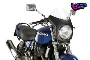 PUIG g g fBXN gCAt XNXg 2016  -J[{- PUIG RETRO TRIM DISC FOR TRIUMPH THRUXTON 2016 TRANSPARENT -CARBON-