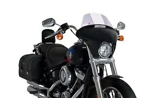 PUIG �X�N���[�� �o�b�e�B���O SML �c�[�����O �n�[���[ D. �\�t�e�C�� ���[���C�_�[ FXLR 18-20 �N���A PUIG SCREEN BATWING SML TOURING HARLEY D. SOFTAIL LOW RIDER FXLR 18-20 CLEAR �y���s�A���i�z