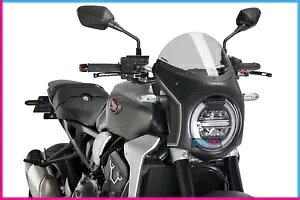 PUIG XN[ Z~t@[O z_ CB650R lIX|[cJtF 2020 CgX[NubN PUIG SCREEN SEMI FARING HONDA CB650R NEO SPORTS CAFE 2020 LIGHT SMOKE-BLACK