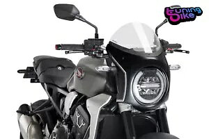 PUIG XN[ Z~t@[O z_ CB650R lI X|[c JtF 19-22 NAJ[{ PUIG SCREEN SEMI FARING HONDA CB650R NEO SPORTS CAFE 19-22 CLEAR-CARBON