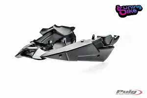 Puig �����V��ی� ���}�n MT-09 �G�L�]�[�X�g �A�N���|�r�b�` 2013 �}�b�g�u���b�N- PUIG LOWER CEILING PROTECTION FOR YAMAHA MT-09 EXHAUST AKRAPOVIC 2013 MATTE BLACK-