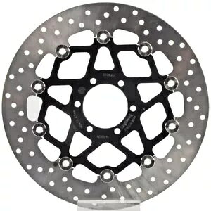 �u�����{ �t�����g �t���[�e�B���O �u���[�L �f�B�X�N �S�[���h ���}�n FZS FAZER 98-03 BREMBO FRONT FLOATING BRAKE DISC GOLD YAMAHA FZS FAZER 98-03 �y���s�A���i�z