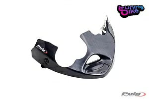 Puig �z���_ CBF500 2007 �J�[�{�����b�N�p�����V��ی�- PUIG LOWER CEILING PROTECTION FOR HONDA CBF500 2007 CARBON LOOK-
