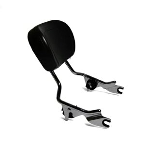 n[[_rbh\ FLHTCU 12-12 pO\ȃN[ V[V[o[ obNXg Detachable Chrome Sissy Bar Backrest for Harley-Davidson FLHTCU 12-12