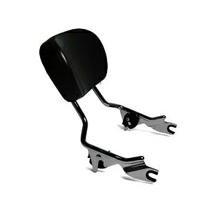 n[[_rbh\ FLHTC 09-09 pO\ȃN[ V[V[o[ obNXg Detachable Chrome Sissy Bar Backrest for Harley-Davidson FLHTC 09-09