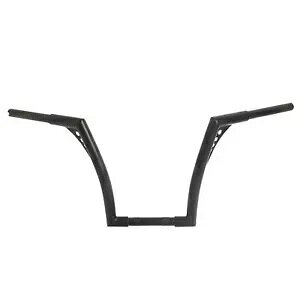 1-1/4C` 14C` CY t@bg GCv nK[ nho[ n[[_rbh\ FXST 86-86p 1-1/4" 14" Rise Fat Ape Hanger Handlebars for Harley-Davidson FXST 86-86