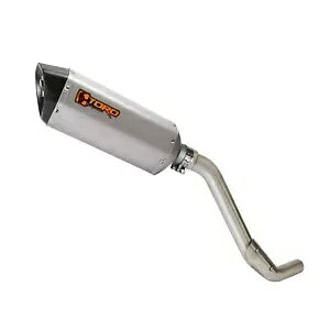 Toro rCNpCv XeX HexX TCT[t Triumph Tiger 1050 07-11p Toro Exhaust Link Pipe W/Stainless HexX Silencer for Triumph Tiger 1050 07-11