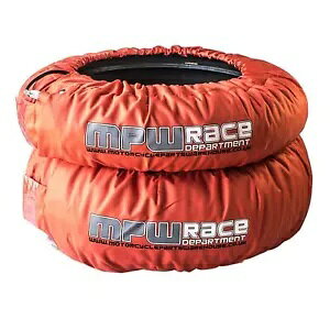 MPW Race Dept X[p[oCNpAiO ^C EH[}[ 120 tg/180-190 A - IW MPW Race Dept Analog Tyre Warmers for Superbikes 120 Front/180-190 Rear - Orange