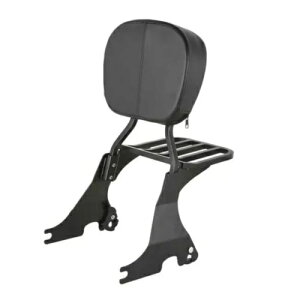 O\ȃubN V[V[o[ bNt n[[_rbh\ XL 883 N ACA 15-15p Detachable Black Sissy Bar w/Rack for Harley-Davidson XL 883 N Iron 15-15