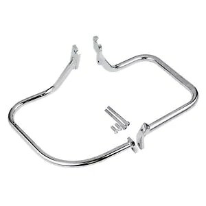 n[[_rbh\ FXSTS 00-03 pN[ A ThobO K[h Chrome Rear Saddlebag Guard for Harley-Davidson FXSTS 00-03