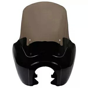tgtFAO 15 C` X[NtgKX n[[ FXDL _Ci [ C_[ 2006 p Front Fairing 15'' Smoked Windshield for Harley FXDL Dyna Low rider 2006
