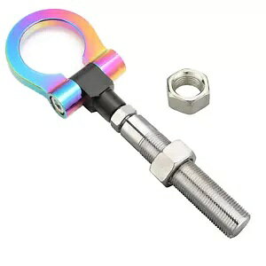 lIN[܂肽݃OtbNLbg W[v lQ[h pgIbg `FL[ O[p Neo Chrome Folding Ring Tow Hook Kit for Jeep Renegade Patriot Cherokee Wrangler