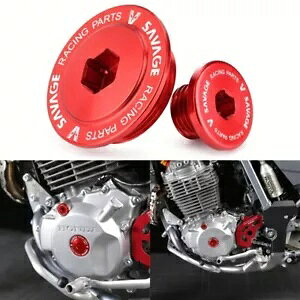 GWvONNP[XJo[ICtB[lWz_ CRF 150R/250R CRF 450R/RX Engine Plug Crankcase Cover Oil Filler Screw For HONDA CRF 150R/250R CRF 450R/RX