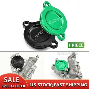 A~GWICtB^[Jo[LbvJTL KX250 KX 250X KX 250F KX250 F Aluminum Engine Oil Filter Cover Cap For KAWASAKI KX250 KX 250X KX 250F KX250 F