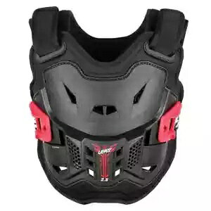 Leatt 2.5 ~jyʃn[hVF `FXg veN^[ ubN/bh #LbY 110-134cm Leatt 2.5 Mini Lightweight Hard Shell Chest Protector Black/Red #Kids 110-134cm