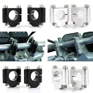 I[goC̃nho[}EgNvCU[z_ CB400SS CB400F CB550 CB650 Motorcycle Handlebar Mount Clamp Risers Fit For Honda CB400SS CB400F CB550 CB650