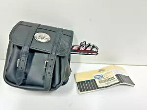 }n X^[S U[obO n STR-4NK47-11-00 Yamaha Leather Bag w/ Star Logo, Plain STR-4NK47-11-00