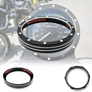n[[_CiX|[cX^[ XL 883 Xs[h[^[Q[Wx[ANZggOJo[ For Harley Dyna Sportster XL 883 Speedometer Gauge Bezel Accent Trim Ring Cover