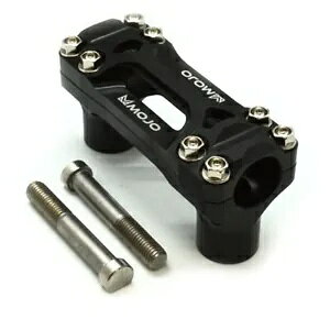 Mojo +20mm �g�[�� �o�[ �}�E���g �u���b�N �z���_�ɓK�� Mojo +20mm Tall Bar Mounts Black Fits Honda �y���s�A���i�z