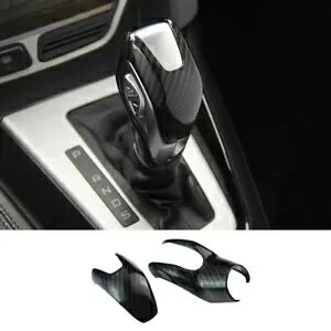 tH[hGXP[v 2013-2019 AT J[{t@Co[X^CCi[MAVtgmuJo[g For Ford Escape 2013-2019 AT Carbon Fiber Style Inner Gear Shift Knob Cover Trim