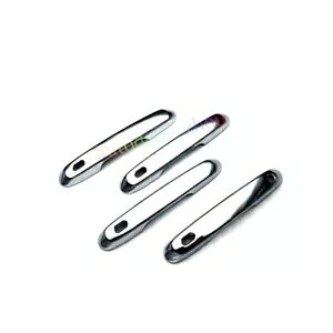 4 個クローム ABS 車外側ドアハンドルカバートリムレクサス GX GX550 2024 2025 4PCS Chrome ABS Car Outside Door Handle Cover Trim For Lexus GX GX550 2024 2025