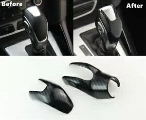 J[{t@Co[ ABS Ci[MAVtgmuJo[gtH[ht[W 2013-2015 2016 Carbon Fiber ABS Inner Gear Shift Knob Cover Trim For Ford Fusion 2013-2015 2016