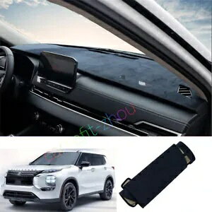 OHAEg_[ 2022 2023 Ԃ̃_bV{[h_bV}bgmXbvTJo[pbh For Mitsubishi Outlander 2022 2023 CAR Dashboard Dash Mat Non-Slip Sun Cover Pad