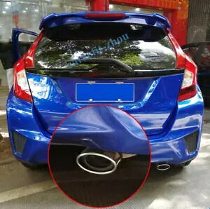 z_tBbgWY 2014-2020 XeX|AGL][Xg}t[`bvGhpCv For HONDA FIT JAZZ 2014-2020 Stainless steel Rear Exhaust Muffler Tip End Pipe