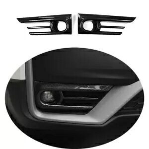 ホンダ CR-V CRV 2020-2021 GL カーボンファイバー車のフロントフォグライトランプカバートリム For HONDA CR-V CRV 2020-2021 GL Carbon Fiber Car Front Fog Light Lamp Cover Trim