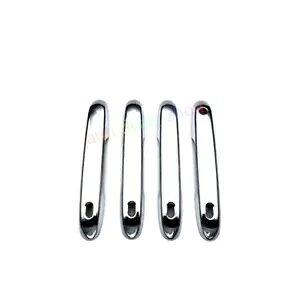g^OhnC_[ 2024 2025 Ԃ̊OhAnhJo[gN[ For TOYOTA Grand Highlander 2024 2025 Car Outside Door Handle Cover Trim Chrome