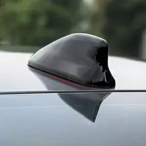 g^J[ 2014-2021 ̂鍕ӂЂAeiM@Jo[g For TOYOTA COROLLA 2014-2021 Glossy black Shark Fin Antenna Receiver Cover Trim