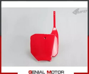 tgio[v[g Ufo vXgz_ Cr 80 1996 - 2002 bh CR-CRF 00-21 Front Number Plate Ufo Plast For Honda Cr 80 1996 - 2002 Red CR-CRF 00-21