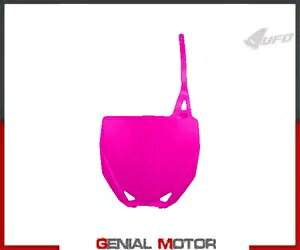 �t�����g�i���o�[�v���[�g UFO Plast ���}�n Yz 85 2015 - 2021 �l�I���s���N Front Number Plate Ufo Plast For Yamaha Yz 85 2015 - 2021 Neon pink �y���s�A���i�z