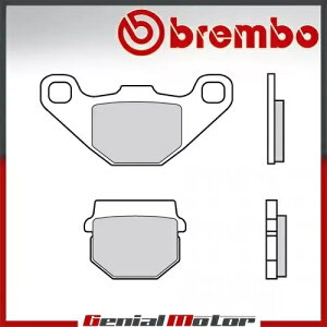 �t�����g Brembo 17 �u���[�L�p�b�h Bombardier-Can Am RALLY 2X4 200 2003 - 2004 �p Front Brembo 17 Brake Pads for Bombardier-can Am RALLY 2X4 200 2003 - 2004