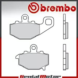 Kawasaki Z R 1000 2017 - 2018 pA Brembo 17 u[Lpbh Rear Brembo 17 Brake Pads for Kawasaki Z R 1000 2017 - 2018