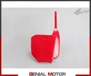 tgio[v[g Ufo vXgz_ Cr 80 1996 - 2002 bh CR-CRF 00-21 Front Number Plate Ufo Plast For Honda Cr 80 1996 - 2002 Red CR-CRF 00-21