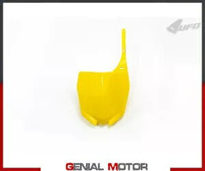 �t�����g�i���o�[�v���[�g Ufo Plast ���}�n Yz 125 2015 - 2021 �_�[�N�C�G���[ RM-RMZ Front Number Plate Ufo Plast For Yamaha Yz 125 2015 - 2021 Dark yellow RM-RMZ �y���s�A���i�z