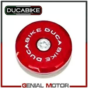 ���z�C�[�� �L���b�v (�@�B���H�A���~�j�E�� CNC ���b�h) TRS01A Ducabike Ducati Left Wheel Cap in Machined Aluminum CNC Red TRS01A Ducabike Ducati �y���s�A���i�z