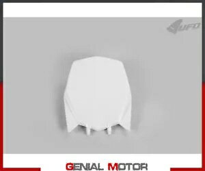 tgio[v[g Ufo vXg nXNo[i Tc 499 2011 - 2013 zCg GG-HO-HU-SU Front Number Plate Ufo Plast For Husqvarna Tc 499 2011 - 2013 White GG-HO-HU-SU